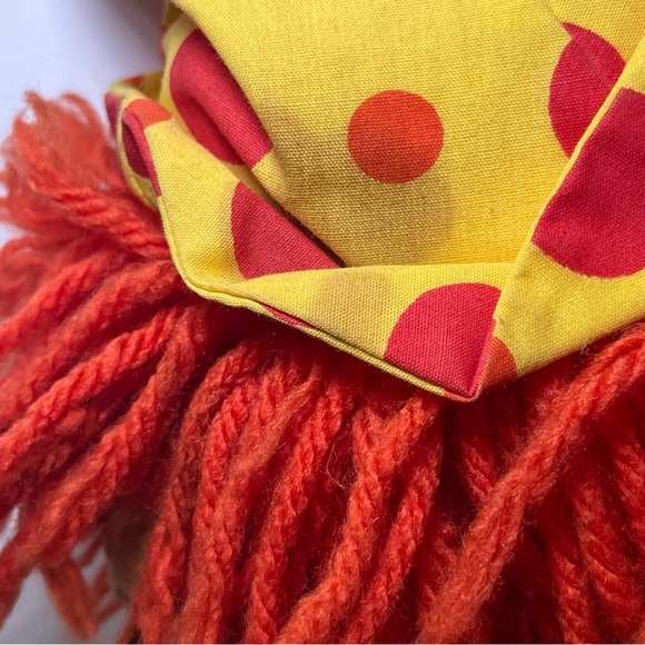 Vintage 1978 Knickerbocker ~ Half Pint ~ 13" Plush Clown Doll Preowned - Picture 8 of 15